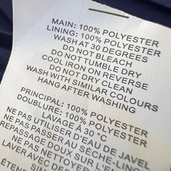 Boohoo Womens Plus Occasion Pleated Wrap Midi Dress Blue Short Sleeve size 16 - Picture 13 of 16